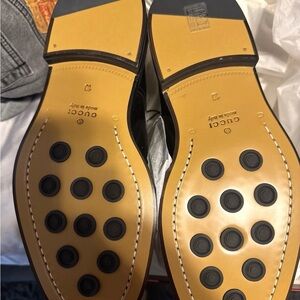 Gucci Black and Tan Men's Oxfords